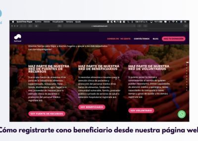 1 Creación de beneficiario en el formulario web