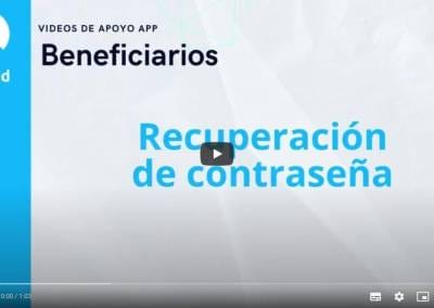 1 Recuperación de contraseña