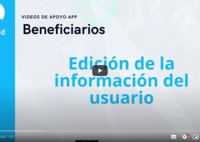 3 Edición de la información de usuario