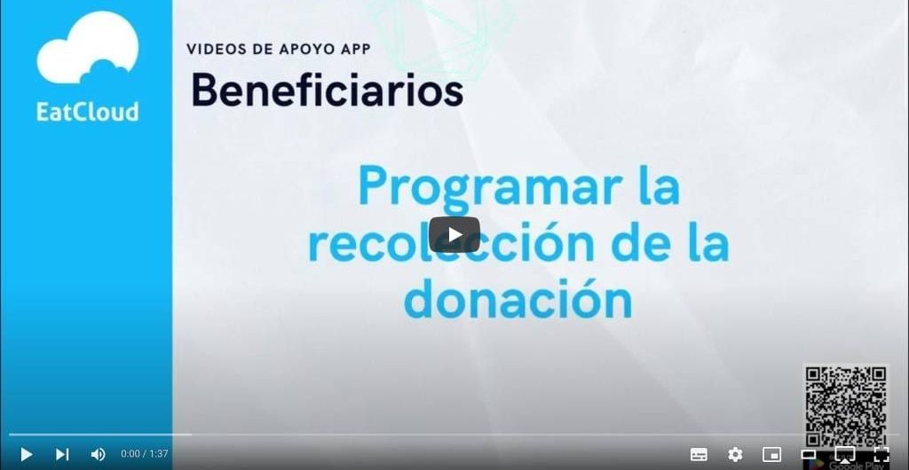 5 Programar la recolección de la donación aceptada