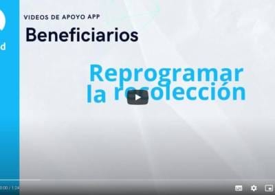 6 Reprogramación de recolección de donación