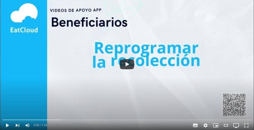 6 Reprogramación de recolección de donación