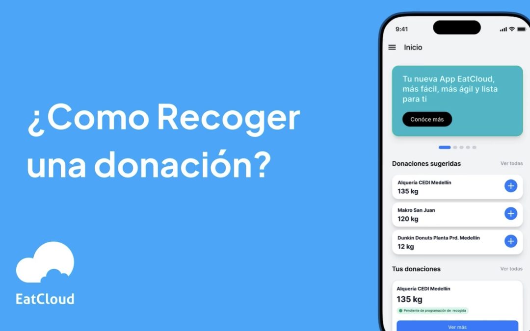 4. ¿Cómo recoger una donación?